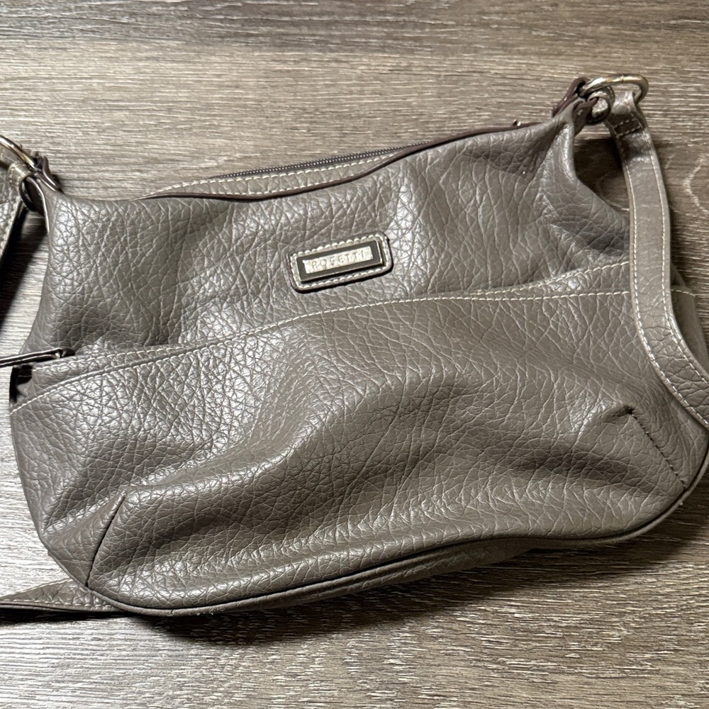 Rosetti Gray Shoulder Bag